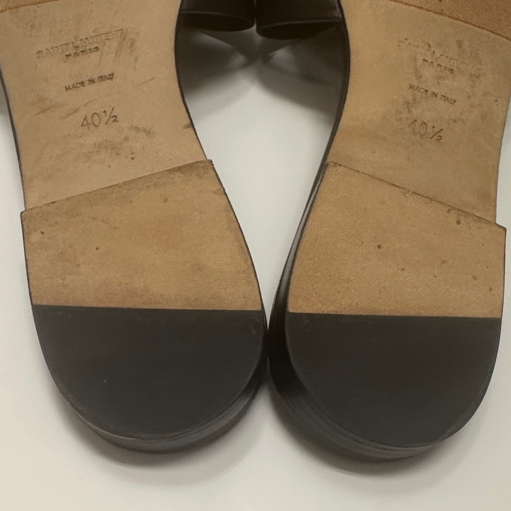 Saint Laurent Tribute Sandals - Picture 7 of 9